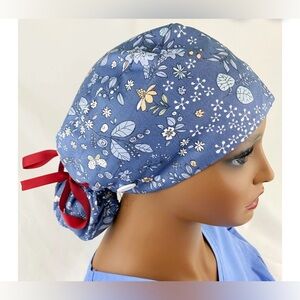 🆕 nurses Ponytail Surgical hat